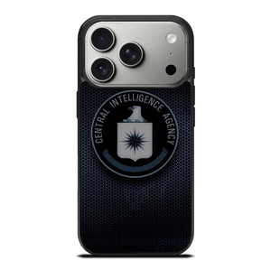 CIA CENTRAL INTELLIGENCE AGENCY METAL LOGO iPhone 17 Pro Case Cover