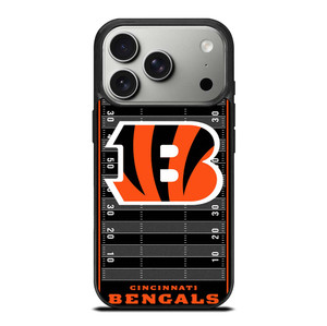 CINCINNATI BENGALS FOOTBALL FIELD iPhone 17 Pro Case Cover