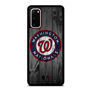 WASHINGTON NATIONALS BASEBALL MLB WOOD LOGO Samsung Galaxy S20 Case Cover