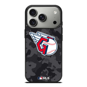 CLEVELAND GUARDIANS BASEBALL BLACK CAMO iPhone 17 Pro Case Cover