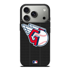 CLEVELAND GUARDIANS BASEBALL BLACK iPhone 17 Pro Case Cover