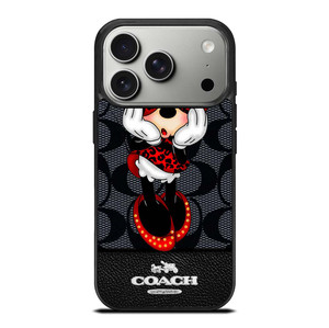 COACH MINNIE MOUSE 2 iPhone 17 Pro Case Cover