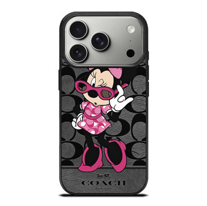COACH MINNIE MOUSE CUTE iPhone 17 Pro Case Cover