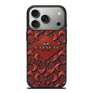 COACH NEW YORK BROWN 2 iPhone 17 Pro Case Cover