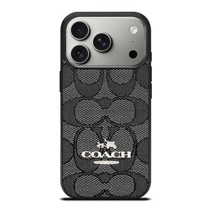 COACH NEW YORK CHARLIE SIGNATURE iPhone 17 Pro Case Cover