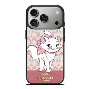 COACH NEW YORK LOGO ARISTOCAT MARIE DISNEY iPhone 17 Pro Case Cover