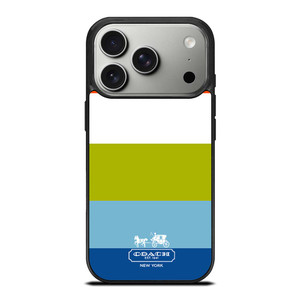 COACH NEW YORK STRIPE iPhone 17 Pro Case Cover