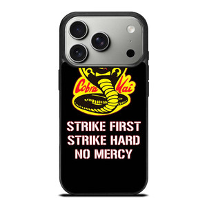 COBRA KAI KARATE QUOTE iPhone 17 Pro Case Cover