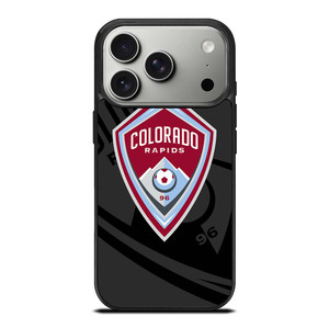 COLORADO RAPIDS MLS BLACK iPhone 17 Pro Case Cover