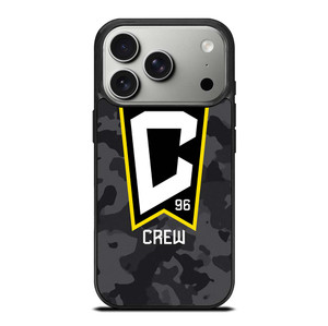 COLUMBUS CREW MLS BLACK CAMO iPhone 17 Pro Case Cover