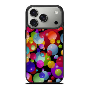 COLURFUL BUBBLES PATTERN iPhone 17 Pro Case Cover