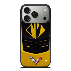 CORVETTE STINGRAY YELLOW GRILLES iPhone 17 Pro Case Cover