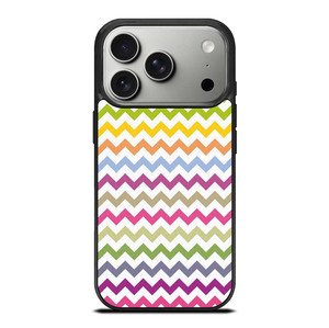 CUTE CHEVRON COLORFUL iPhone 17 Pro Case Cover