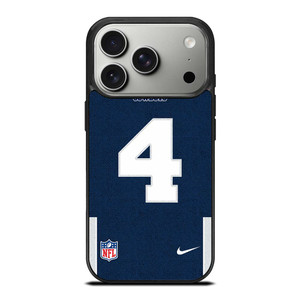 DALLAS COWBOYS DAK PRESCOTT 4 NFL NIKE iPhone 17 Pro Case Cover