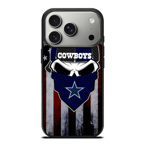 DALLAS COWBOYS SKULL LOGO iPhone 17 Pro Case Cover