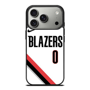 DAMIAN LILLARD PORTLAND TRAIL BLAZERS WHITE iPhone 17 Pro Case Cover