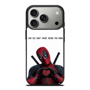 DEADPOOL FUNNY iPhone 17 Pro Case Cover