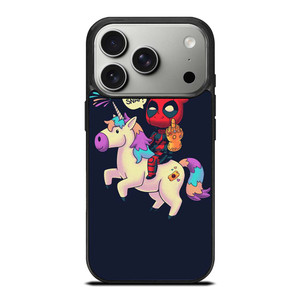 DEADPOOL UNICORN MIDDLE FINGERS iPhone 17 Pro Case Cover