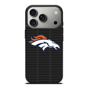 DENVER BRONCOS FOOTBALL TEXT iPhone 17 Pro Case Cover