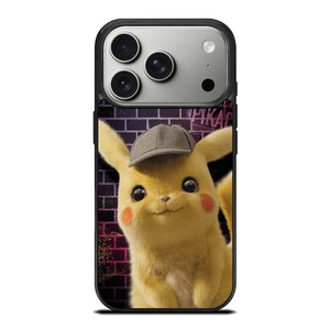 DETECTIVE PIKACHU CUTE POKEMON iPhone 17 Pro Case Cover