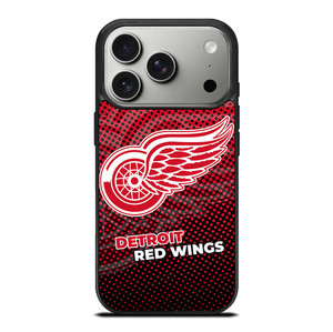 DETROIT RED WINGS HALFTONE EFFECT iPhone 17 Pro Case Cover