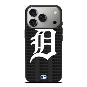 DETROIT TIGERS BASEBALL BLACK iPhone 17 Pro Case Cover