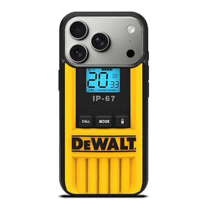 DEWALT TOOL LOGO HEAVY DUTY WALKIE TALKIE iPhone 17 Pro Case Cover