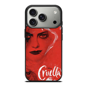 DISNEY CRUELLA DE VIL RED iPhone 17 Pro Case Cover