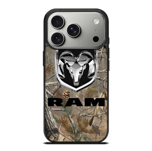 DODGE RAM TRUCK LOGO CAMO iPhone 17 Pro Case Cover