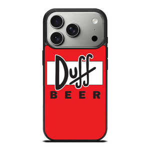 DUFF BEER THE SIMPSONS CARTOON 2 iPhone 17 Pro Case Cover