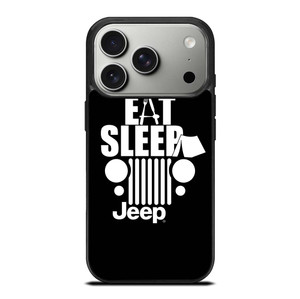 EAT SLEEP JEEP ART iPhone 17 Pro Case Cover