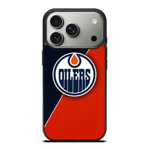EDMONTON OILERS NHL HOCKEY LOGO iPhone 17 Pro Case Cover