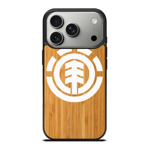 ELEMENT SKATEBOARD WOODEN LOGO iPhone 17 Pro Case Cover