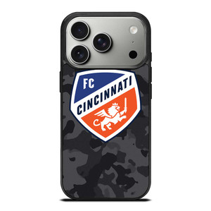 FC CINCINNATI MLS BLACK CAMO iPhone 17 Pro Case Cover