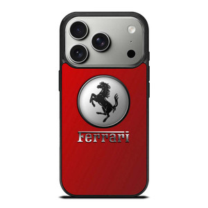 FERRARI SUPER CAR BUTTON iPhone 17 Pro Case Cover