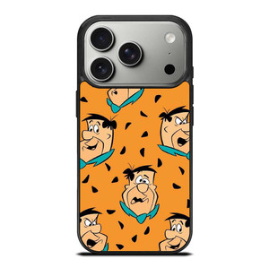 FRED FLINTSTONE CARTOON PATTERN iPhone 17 Pro Case Cover