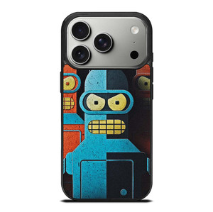 FUTURAMA BENDER ART iPhone 17 Pro Case Cover