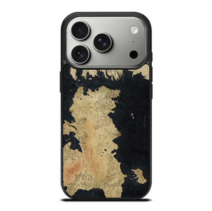 GAME OF THRONES MAP iPhone 17 Pro Case Cover
