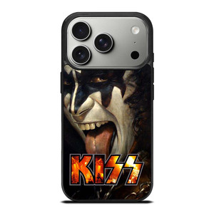 GENE SIMMONS FACE KISS BAND iPhone 17 Pro Case Cover