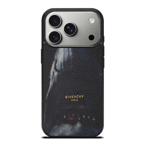 GIVENCHY PARIS SHARK LEATHER iPhone 17 Pro Case Cover