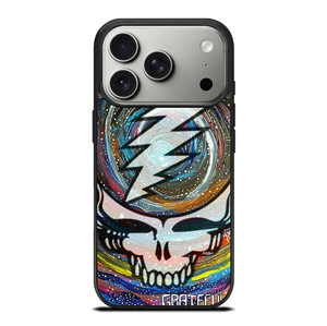 GRATEFUL DEAD SKULL NEBULA iPhone 17 Pro Case Cover