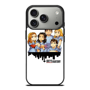 GREY'S ANATOMY CARTOON iPhone 17 Pro Case Cover