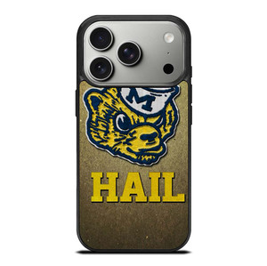 HAIL MICHIGAN WOLVERINES ICON iPhone 17 Pro Case Cover