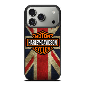 HARLEY DAVIDSON BRITISH UNION JACK iPhone 17 Pro Case Cover