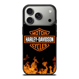 HARLEY DAVIDSON FIRE LOGO iPhone 17 Pro Case Cover