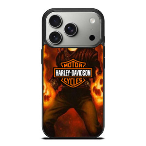 HARLEY DAVIDSON GHOST RIDER iPhone 17 Pro Case Cover