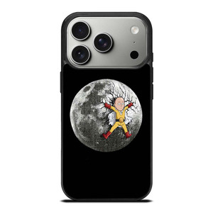 HERO SAITAMA BROKE MOON iPhone 17 Pro Case Cover