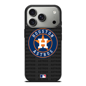 HOUSTON ASTROS BASEBALL BLACK iPhone 17 Pro Case Cover