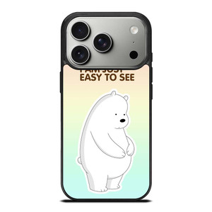 ICE BEAR WE BARE BEARS CARTOON iPhone 17 Pro Case Cover