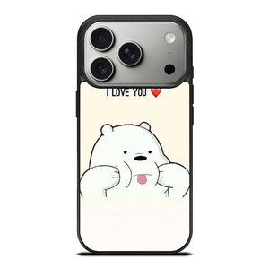 ICE BEAR WE BARE BEARS CUTE iPhone 17 Pro Case Cover